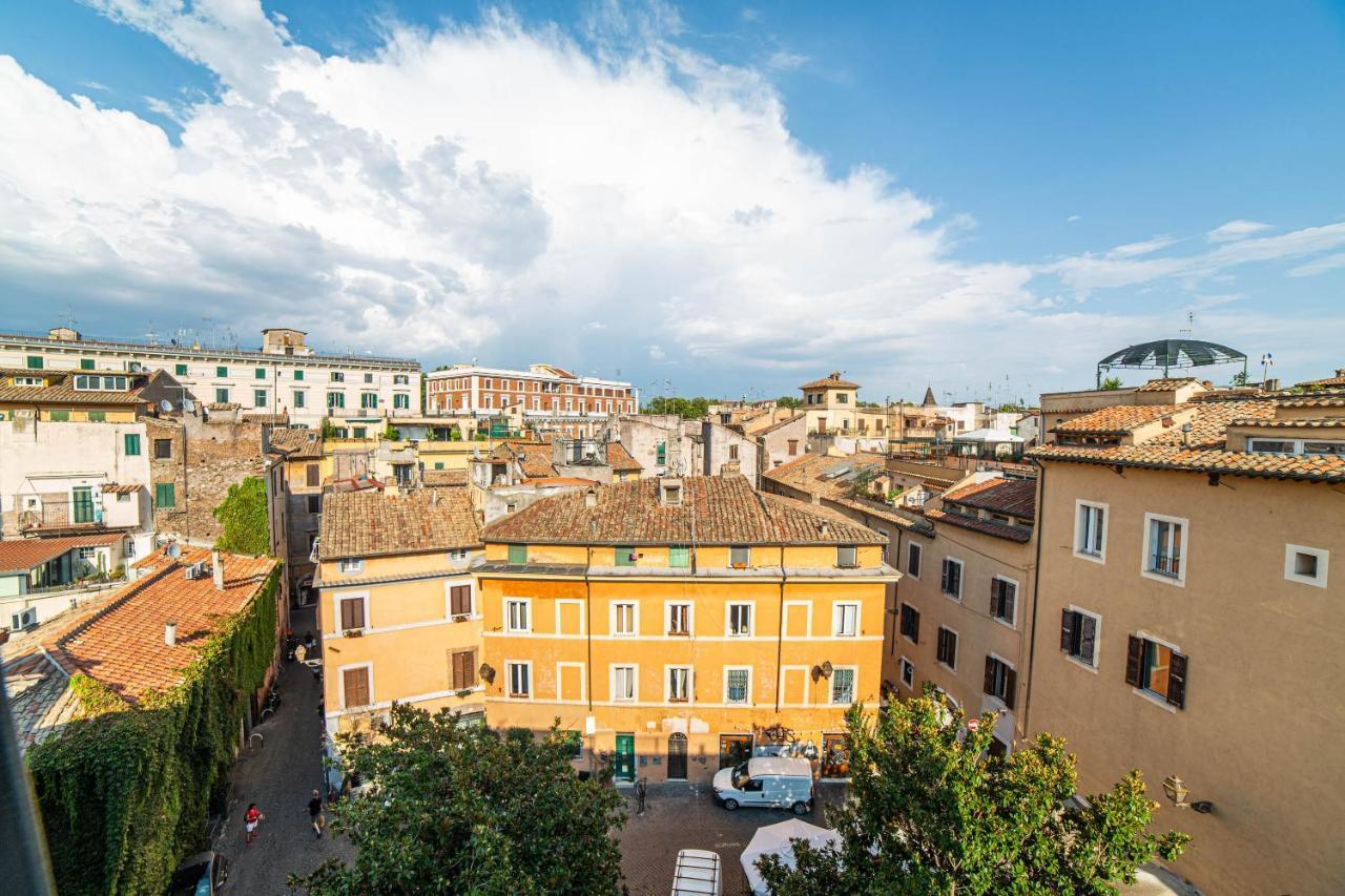 Luxury Top Floor In Trastevere Roma Exterior foto